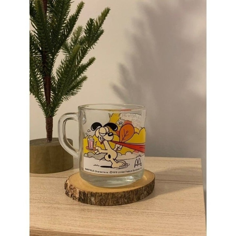 Garfield Odie McDonalds Vintage Collector's Coffee Cup Mug 1978